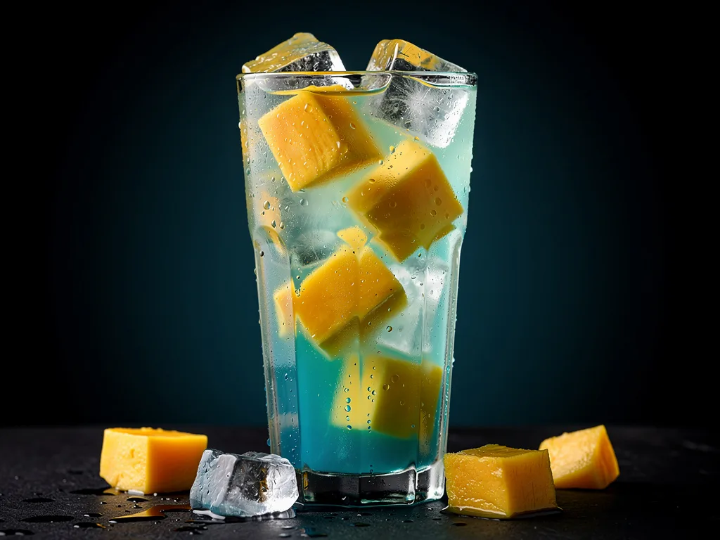 Blue Mango fusion iced tea