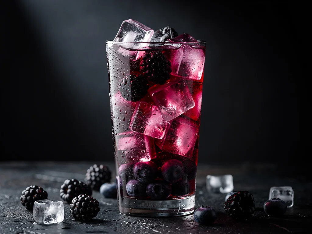 Purpleberry fusion iced tea