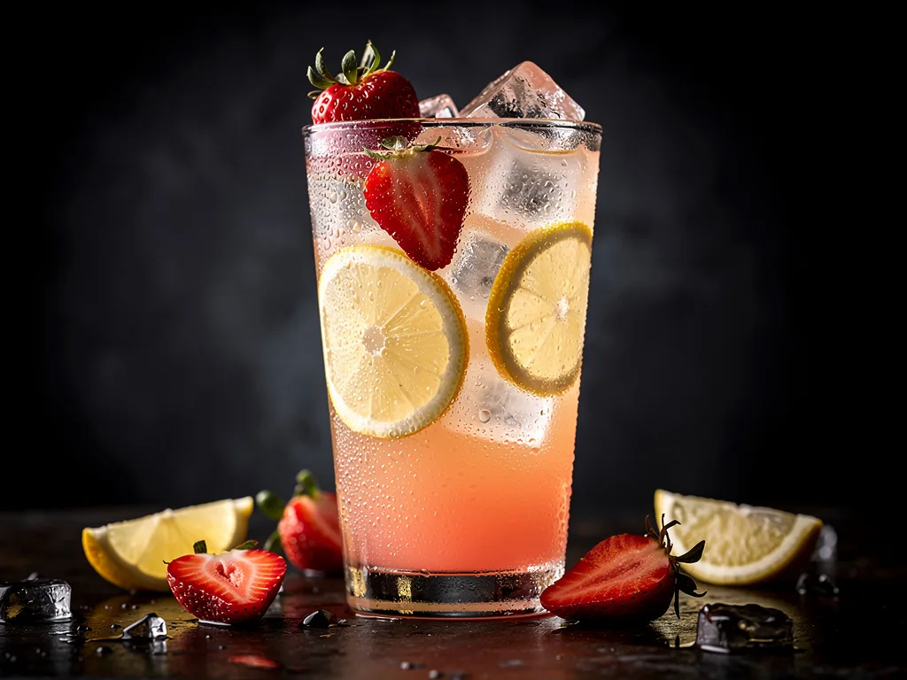 Strawberry Lemonade fusion iced tea