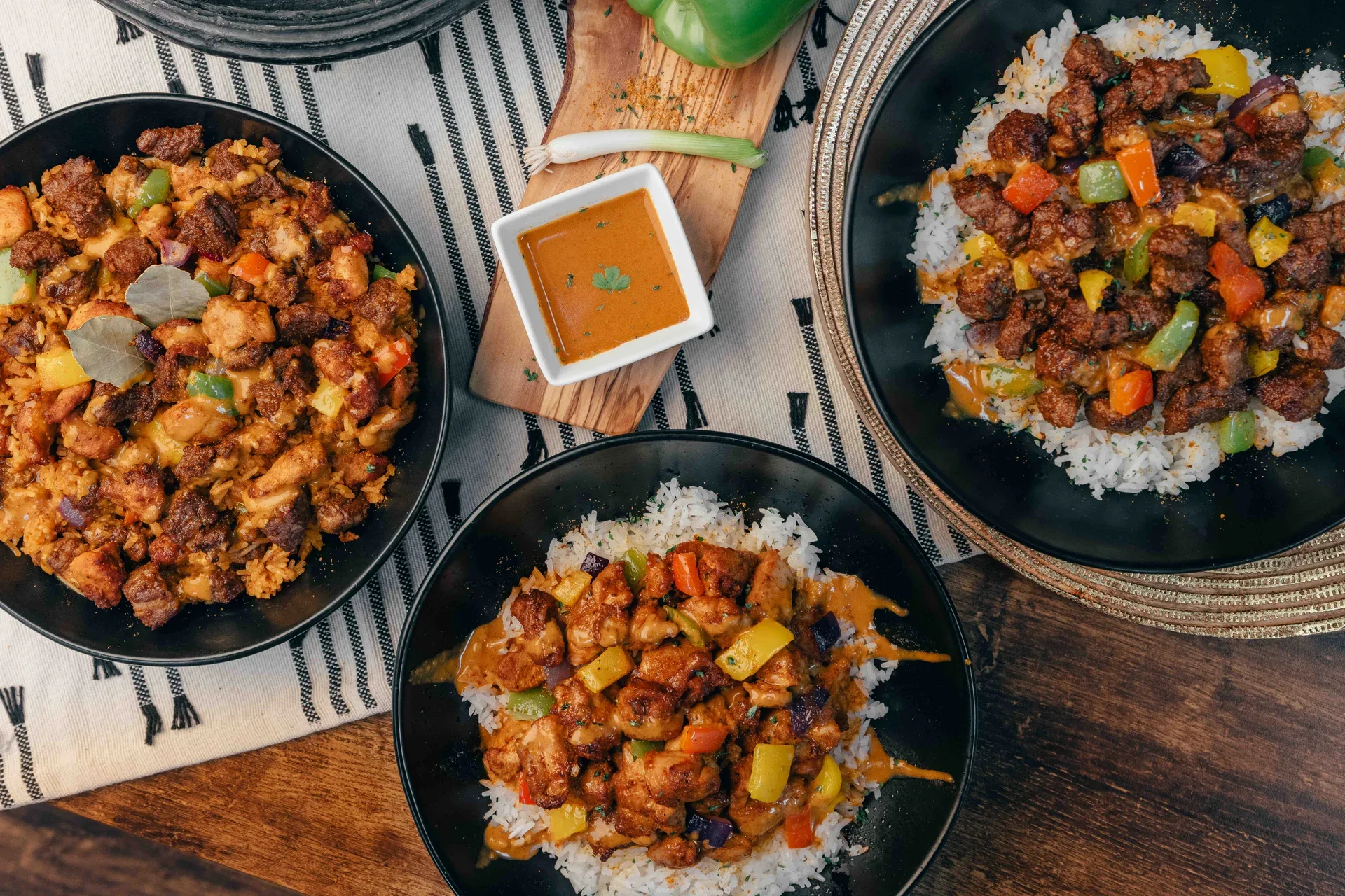 Menu Six Fusion cuisine
